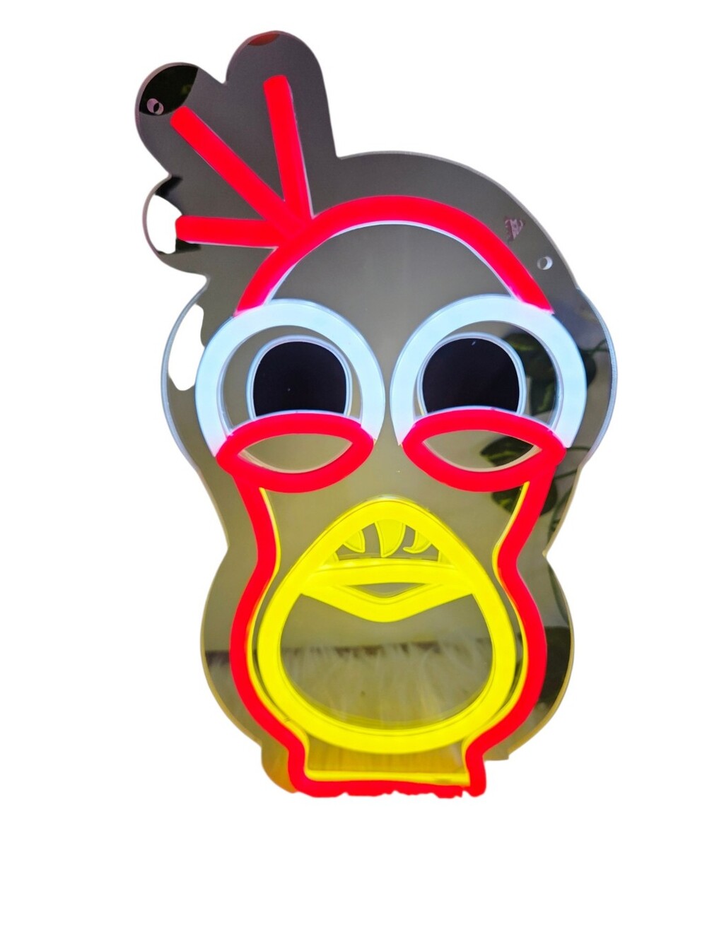 Chicken Face Neon Sign